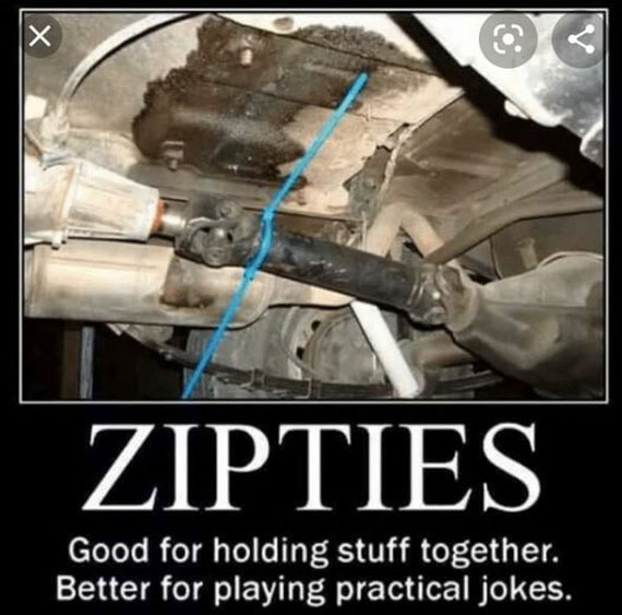 ZipTies, fun for the whole family