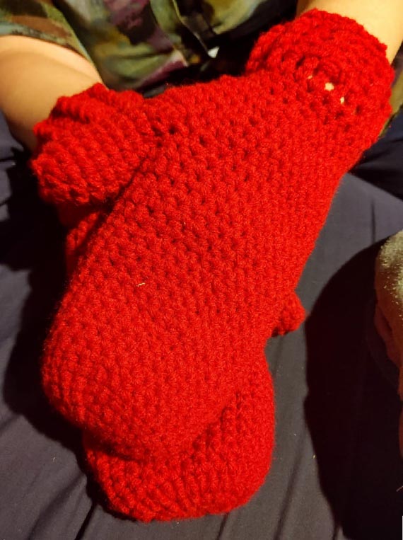 Heather's Red Mittens