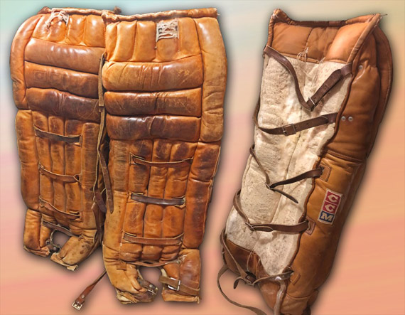Leather Goalie Pads